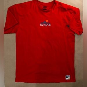 🌄 VANS “Outdoor Club” Graphic Tee – XL Classic Fit